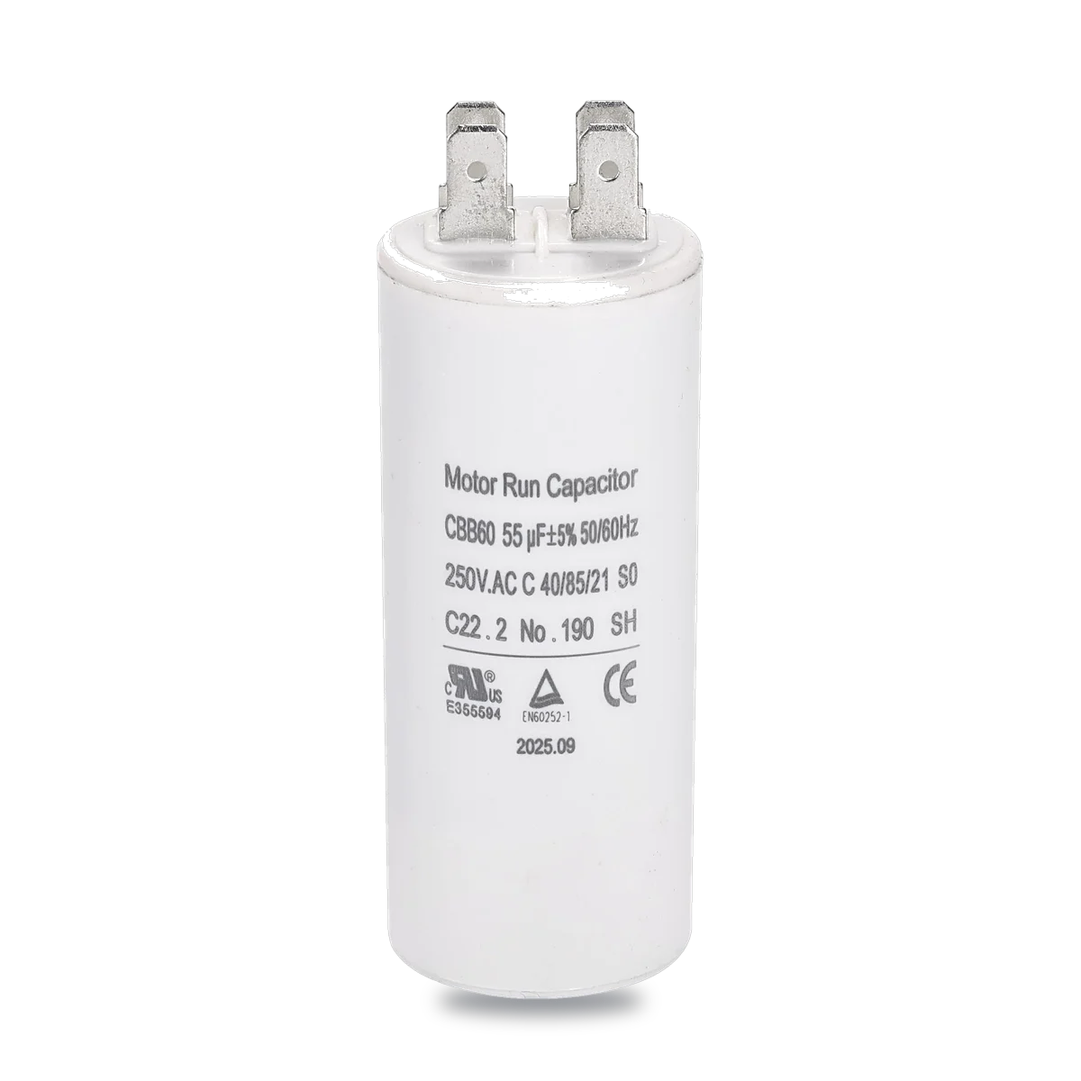 Capacitor de arranque y marcha para motores monofásicos