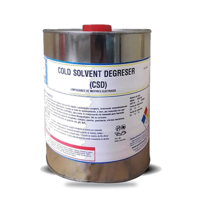 Cold Solvent Degreaser — limpiador de motores eléctricos