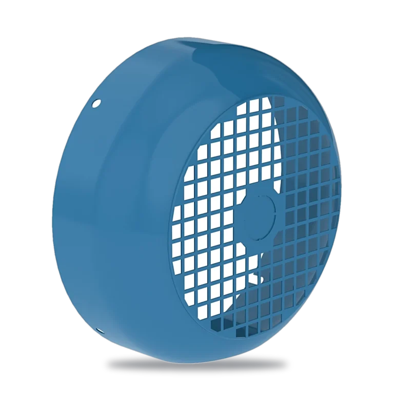 Cubreventiladores para motores eléctricos — Accesorios
