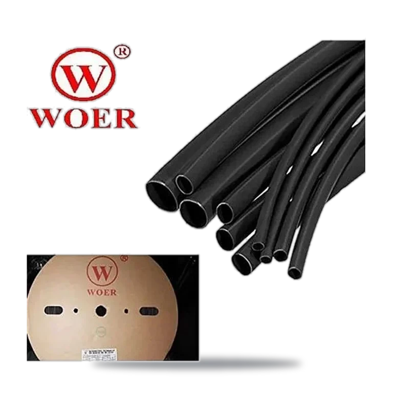 Spaguetti termocontráctil WOER RSFR-125 °C — Aislantes Eléctricos