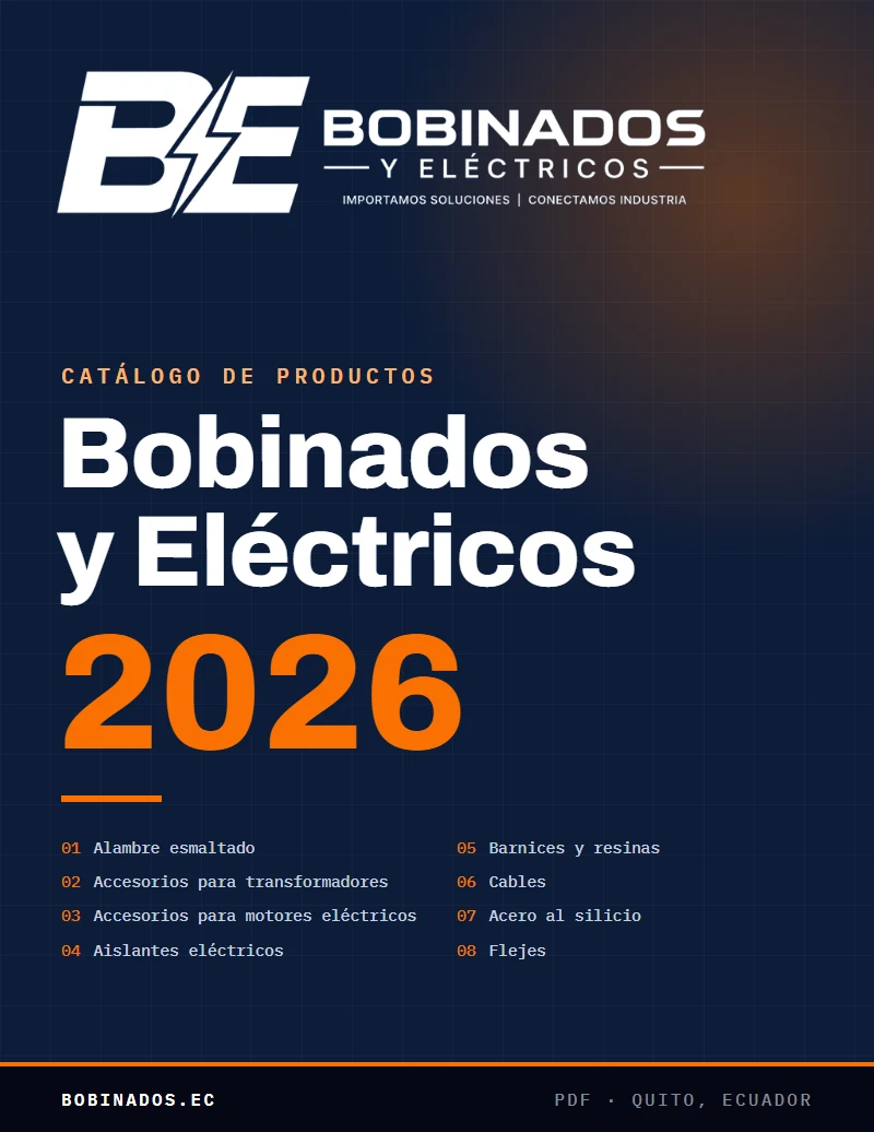 Catálogo de productos Bobinados y Eléctricos 2026